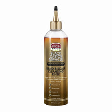 African Pride Black Castor Miracle Braid  Scalp Cleansing Rinse 12 Oz