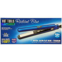 Hot Tools Radiant Blue Flat Iron 1 In