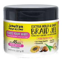 Jamaican Mango  Lime Braids Your Way - Braid Jel